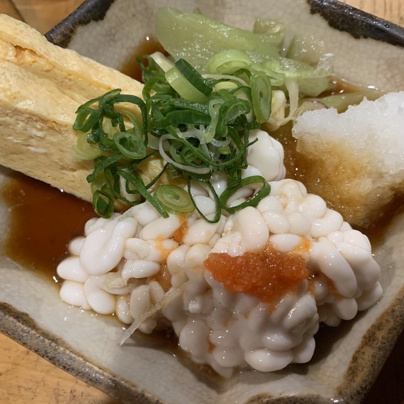 白子ポン酢(黒尊 （くろそん）)