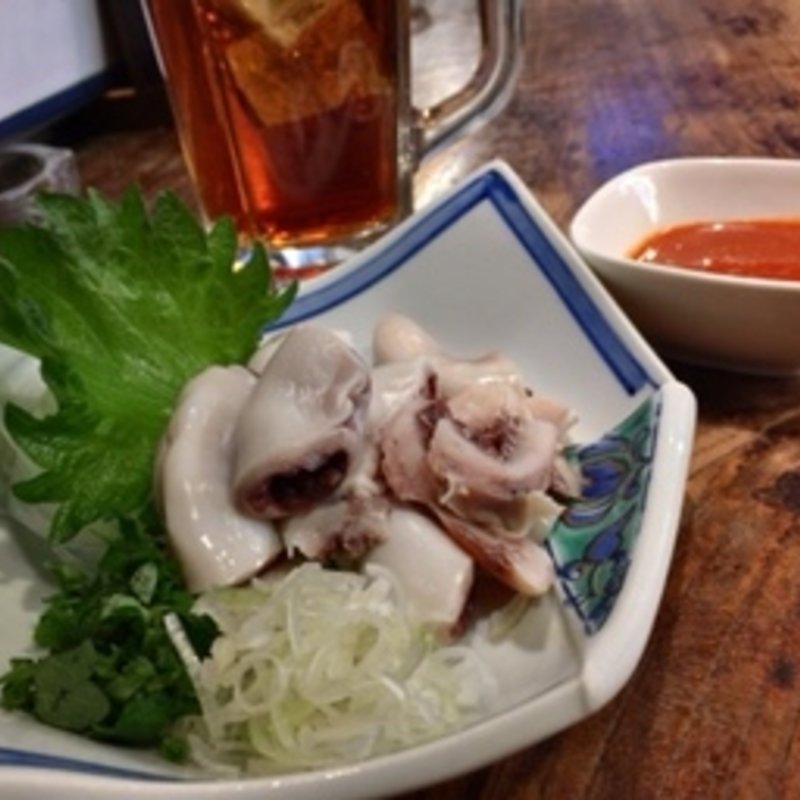 コブクロ刺し(やきとり山長 永山駅前店)