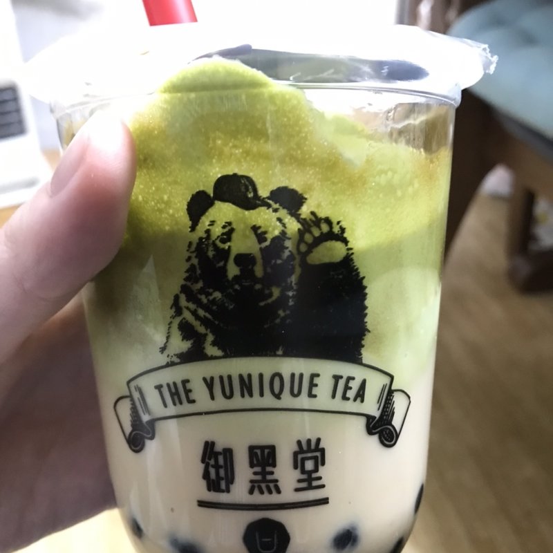 御黒堂タピオカ抹茶ラテ Mサイズ(御黒堂THE YUNIQUE TEA 坂戸駅前店)