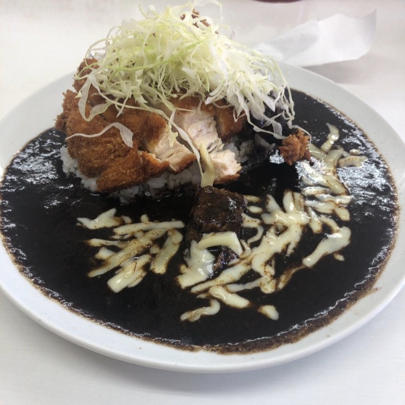 ハーフチキンカツ(カレーの鬼)