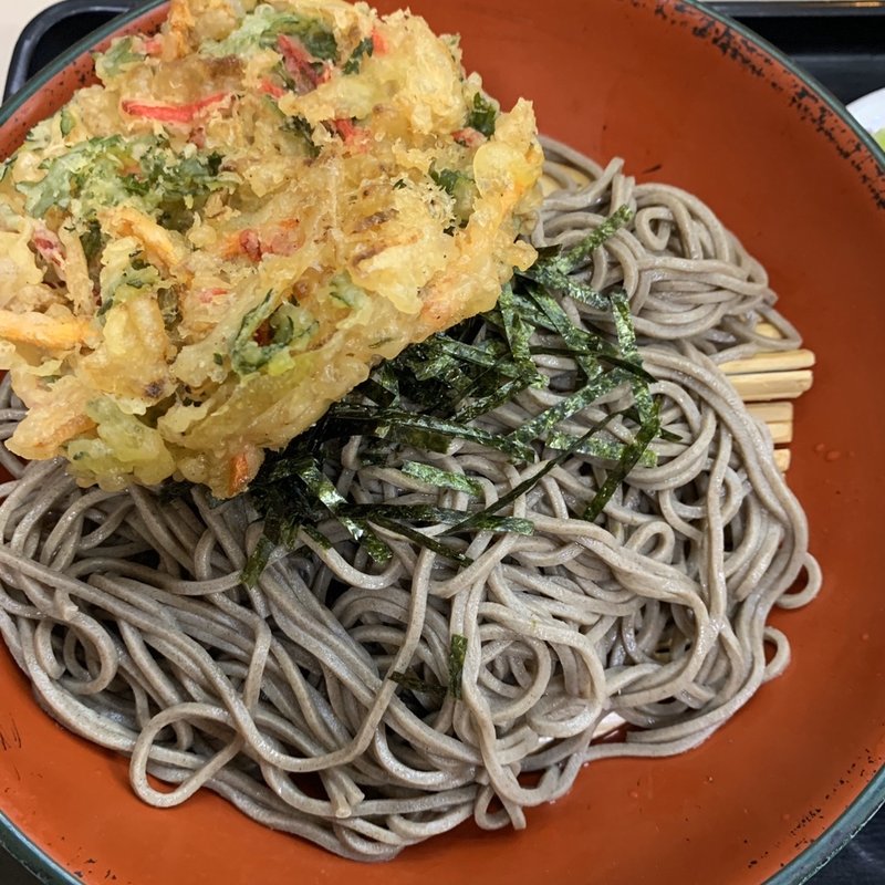 ざる蕎麦&かき揚げ(君塚 池袋店 )