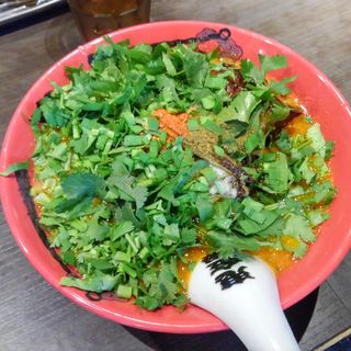 パクチーカラシビつけ麺(カラシビつけ麺　鬼金棒 （キカンボウ）)