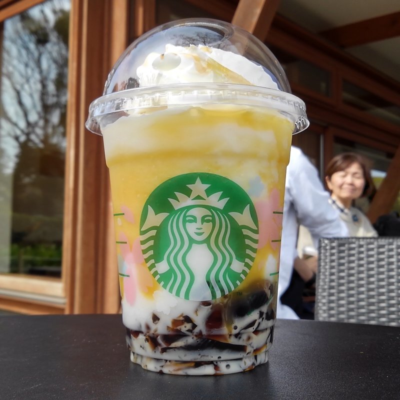 バタースコッチフラペチーノ(スターバックスコーヒー 上野恩賜公園店)