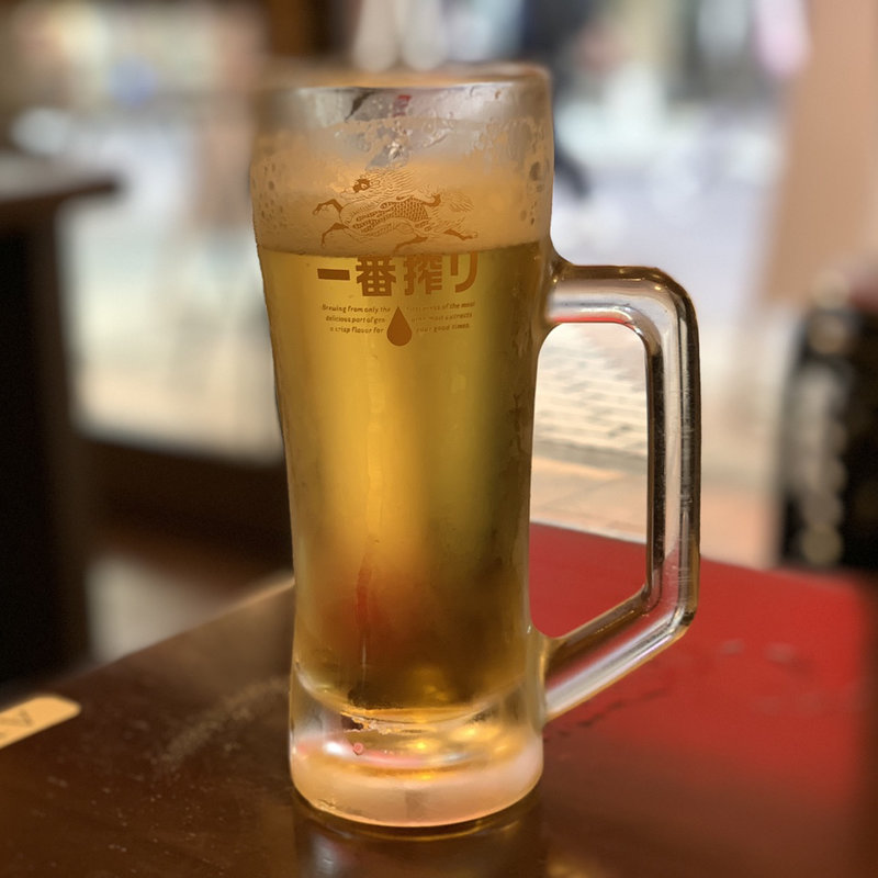 生ビール(かつ次郎)
