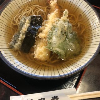 天ぷら蕎麦(越後そば 良青)