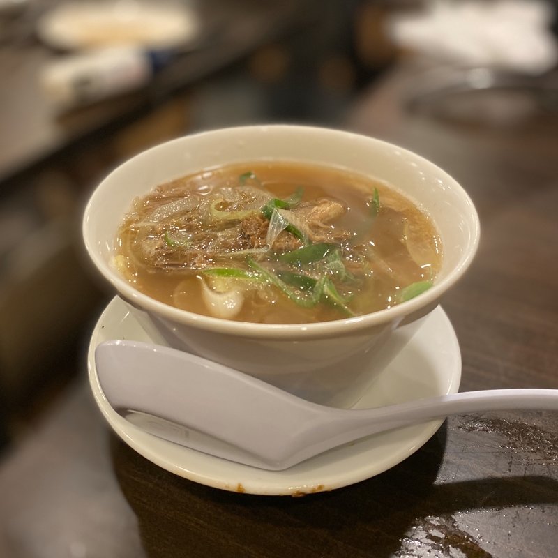 極旨テールラーメン(大衆ホルモン・やきにく 煙力 金山小町店)