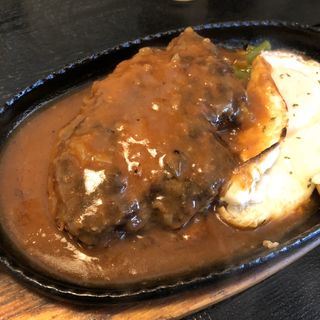 ハンバーグ定食　2L(レストラン かつ亭)