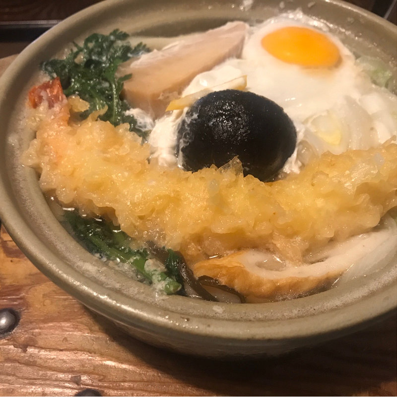鍋焼きうどん(㈱三国一 東口店)