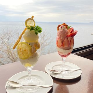 レモンパフェ(Restaurant&Sweets花の妖精)