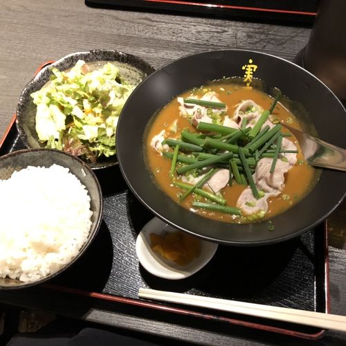 豚しゃぶスープかれーセット かれー麺 実之和 赤坂店 の口コミ一覧 おいしい一皿が集まるグルメコミュニティサービス Sarah