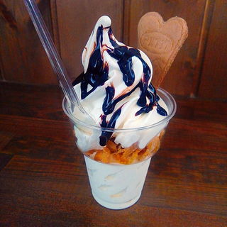 サンデーソフトクリーム　チョコレート(きまぐれキッチン )