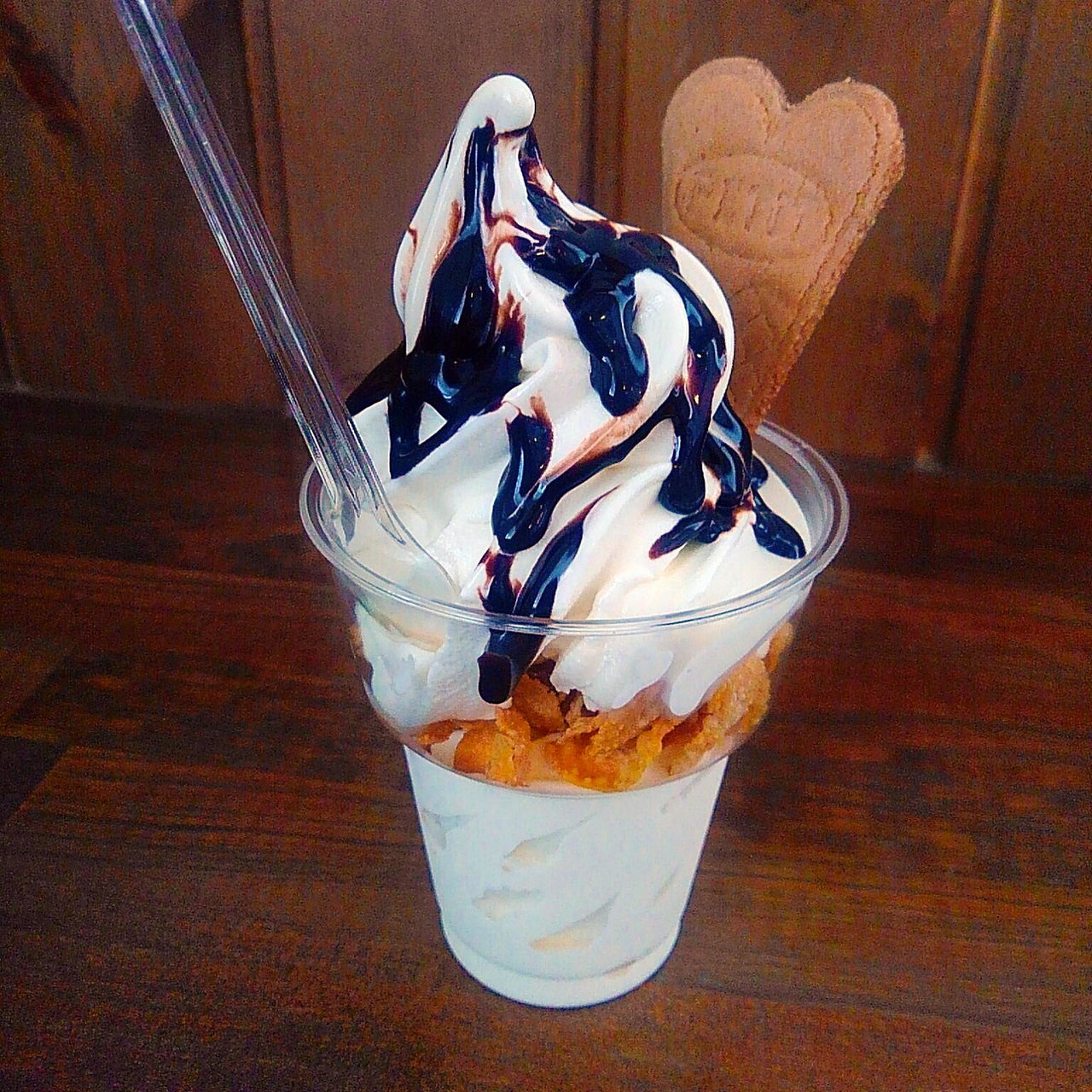 サンデーソフトクリーム チョコレート(きまぐれキッチン )の口コミ一覧 | おいしい！が増えるグルメアプリ「SARAH」