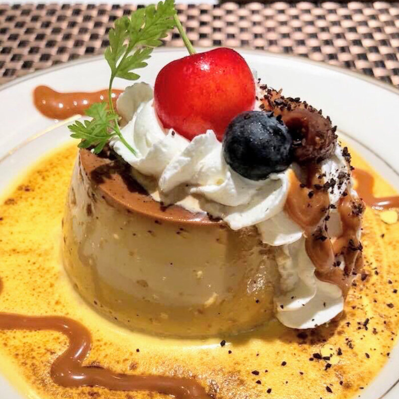 黒糖カスタードプリン(アザミ)