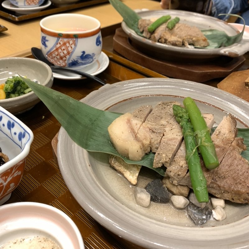 石焼きステーキ(釜飯酔心 ekie 広島店)