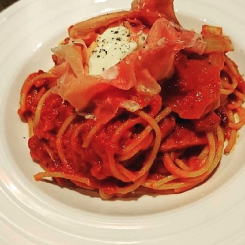 旨辛アラビアータ(とある池袋のビストロ酒場Bisrock 池袋西口店)