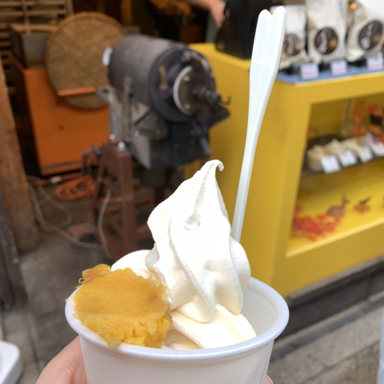 安納芋アイス(風籟堂 宮島参道店)の口コミ一覧 | おいしい！が