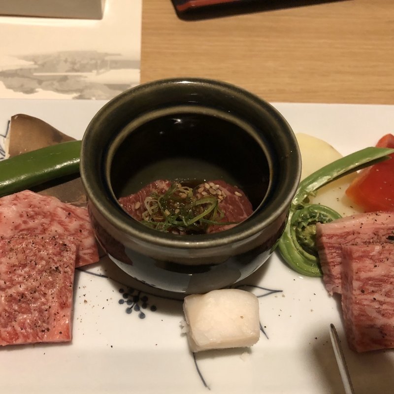 松阪牛の陶板焼き(いにしえの宿 伊久 （イニシエノヤド イキュウ）)