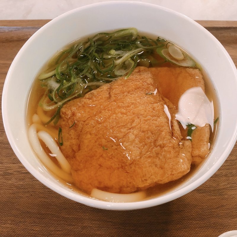 きつねうどん(道頓堀　今井 心斎橋大丸店 )