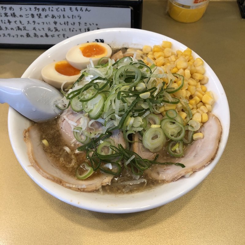 しょうゆかつおラーメン(超ごってり麺ごっつ 秋葉原店)