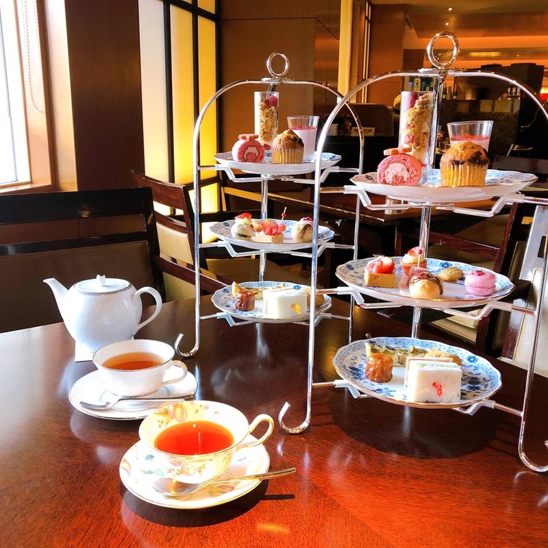 いちごとさくらのアフタヌーンティー(シェラトン都ホテル大阪 )