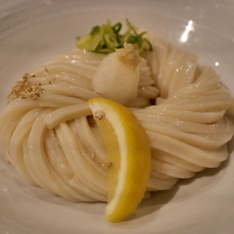 生醤油うどん(ひだりうま )