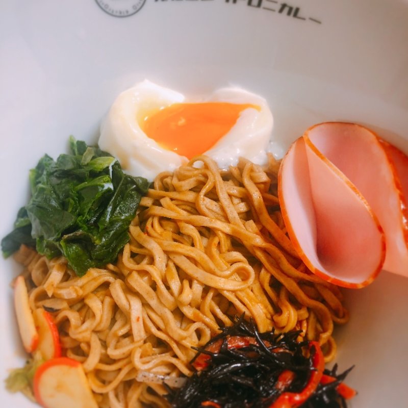 汁なしカレーそば（インスタント）(すえ☆pi亭)