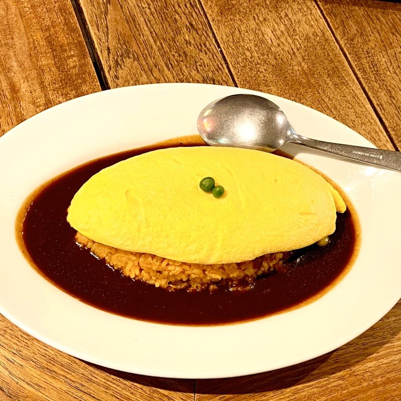 ふわふわデミオムライス(舞浜洋食軒)