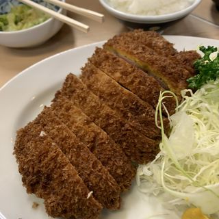 上ロース定食(丸八とんかつ店)
