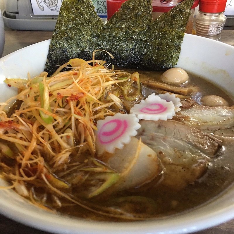 もいちらぅめん  （煮干  辛ネギ）(茂一)