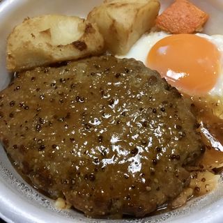 マスタードハンバーグ丼(セイコーマート 山鼻9条店)