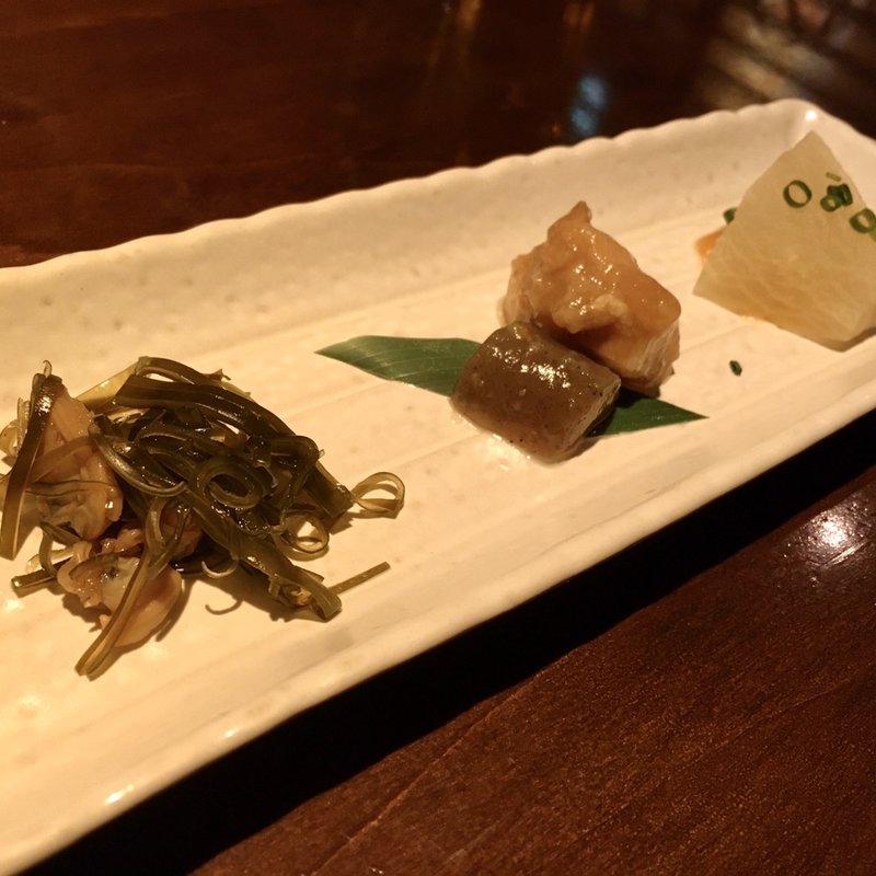 お通し(もめんどき)