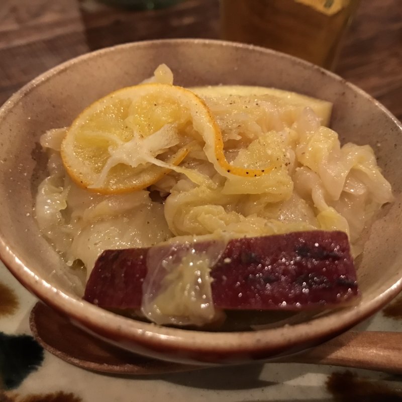 白菜とさつまいものレモン煮(ミャンカー （miankah）)