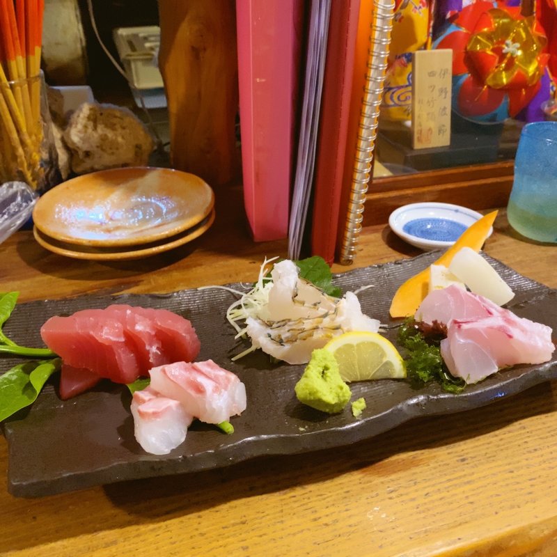 お造り5種盛り合わせ(うさぎや石垣本店)