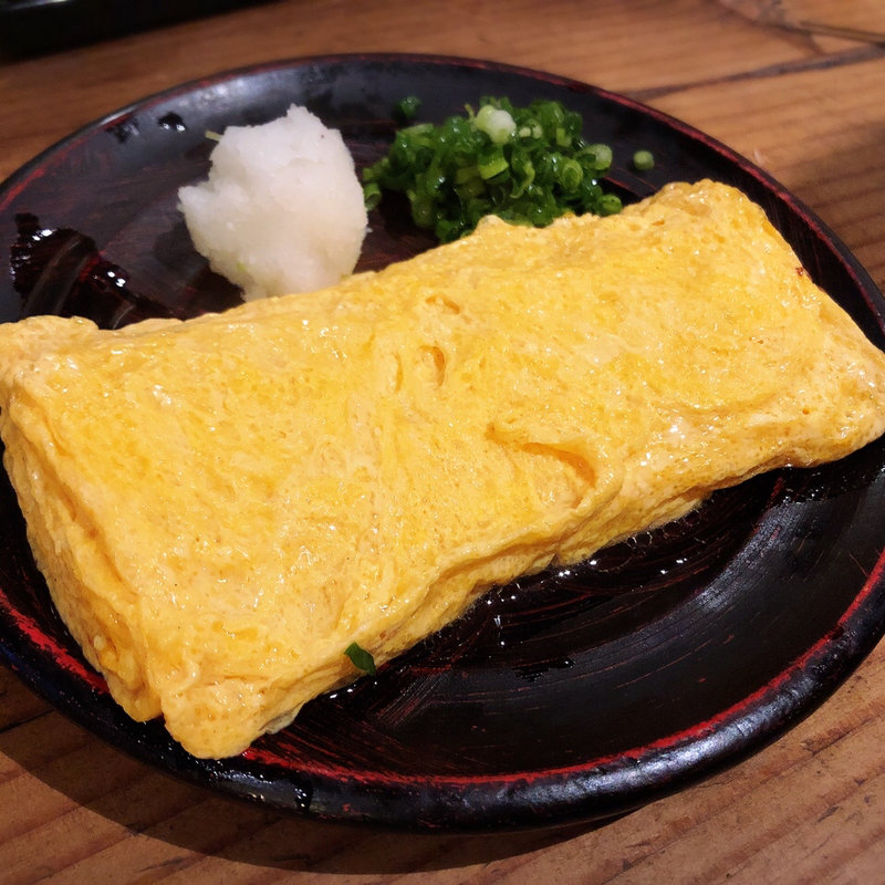 だし巻き(炭と蕎麦と酒 今なら)