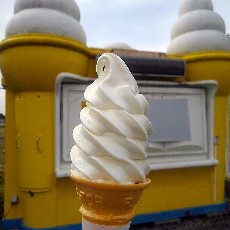 ジャージー牛乳ソフト(田助 )