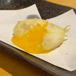 半熟卵(天ぷらとワイン 小島 名駅2号店)