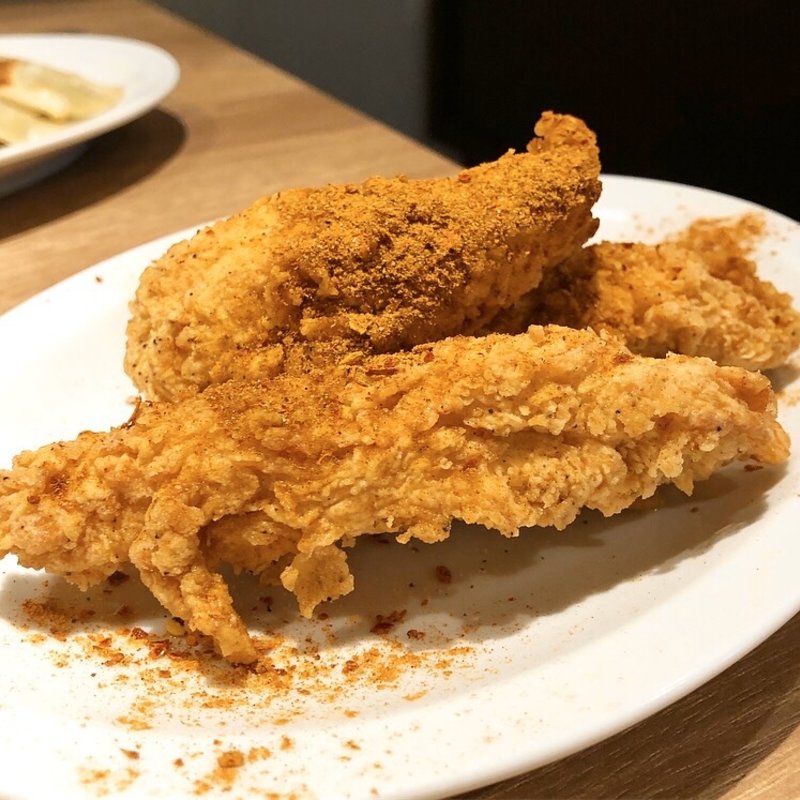 クリスピーチキン(小皿中華 桃天 錦小路)