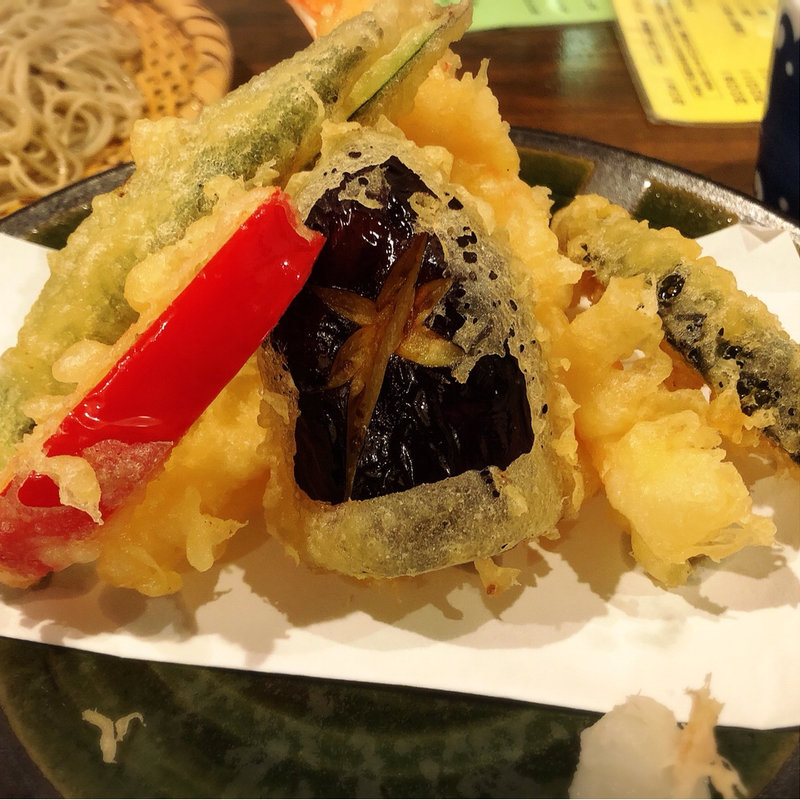 てんぷら盛り(手打蕎麦 笑日志（えびし）)