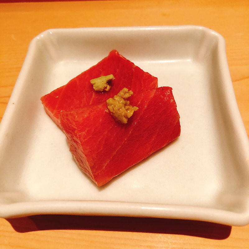 漬けマグロ(寿し処くに)