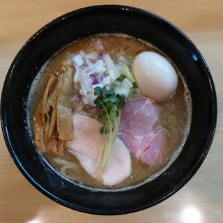 鶏そば(味玉トッピング)(つけ麺いな月)