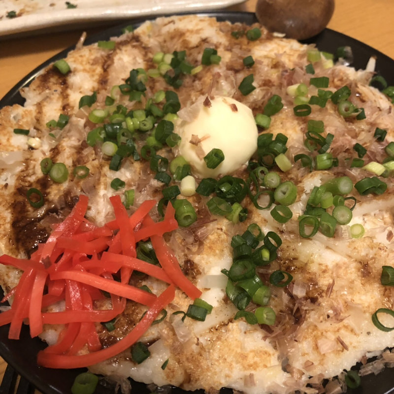 とろとろ長芋のお好み焼き(九 （いちじく）)