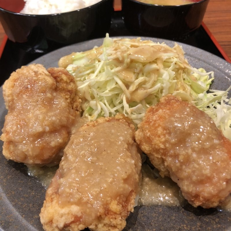 塩極からあげ定食(からあげ縁 -YUKARI- アリオ鳳店)