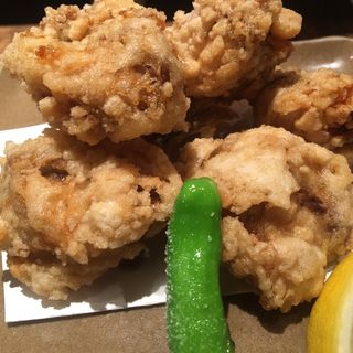 フグの天ぷら(酒家魚肉菜 虹晴れ)