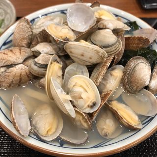 あさりうどん(丸亀製麺横浜旭)