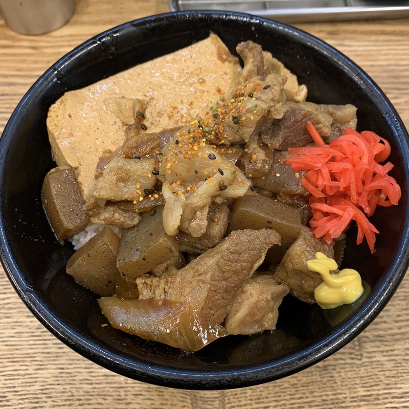 肉めし　並盛り(岡むら屋 新宿西口店)