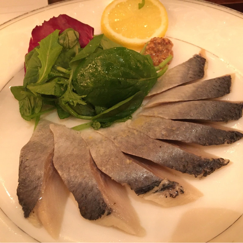 ニシン酢漬け(銀座ライオン GINZA PLACE店)