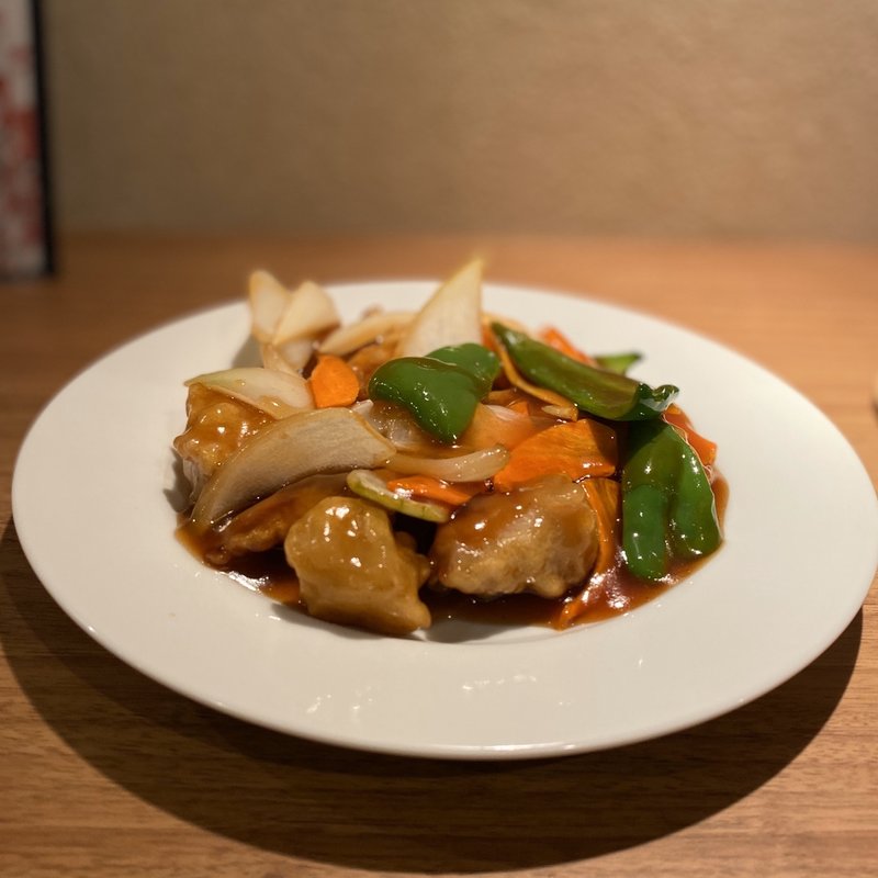 本格黒酢豚(中華居酒屋 吉翔)