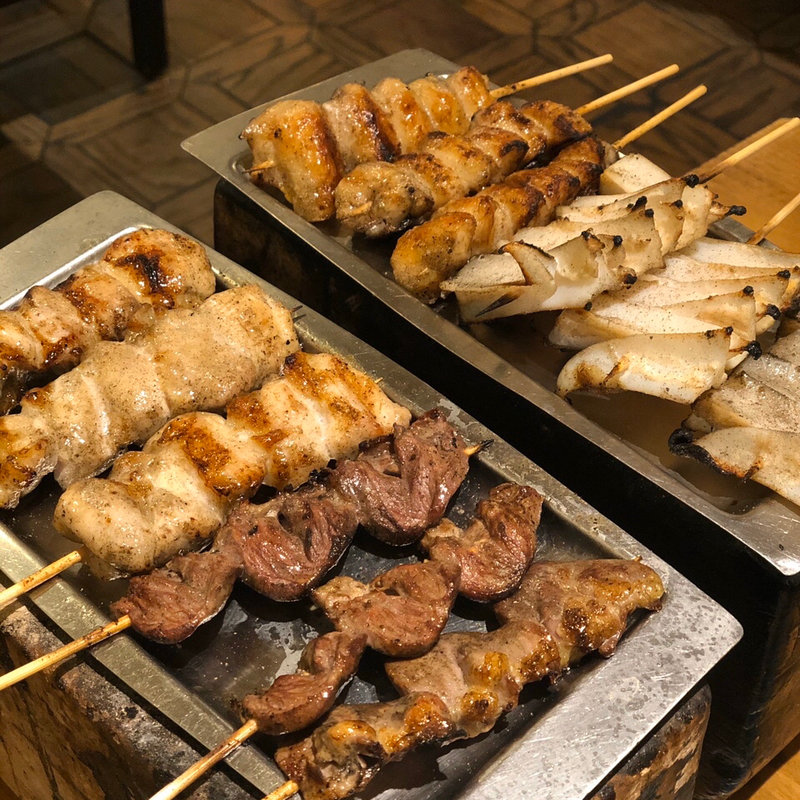 焼鳥(佐賀県三瀬村 ふもと赤鶏 田町店)