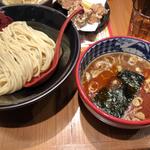 辛つけ麺(三田製麺所 阪神野田店)