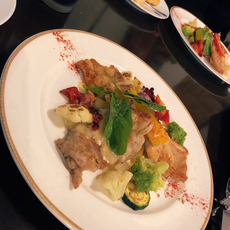 若鶏のグリエ 彩り野菜添え(サンマルク 埼玉ふじみ野店 )